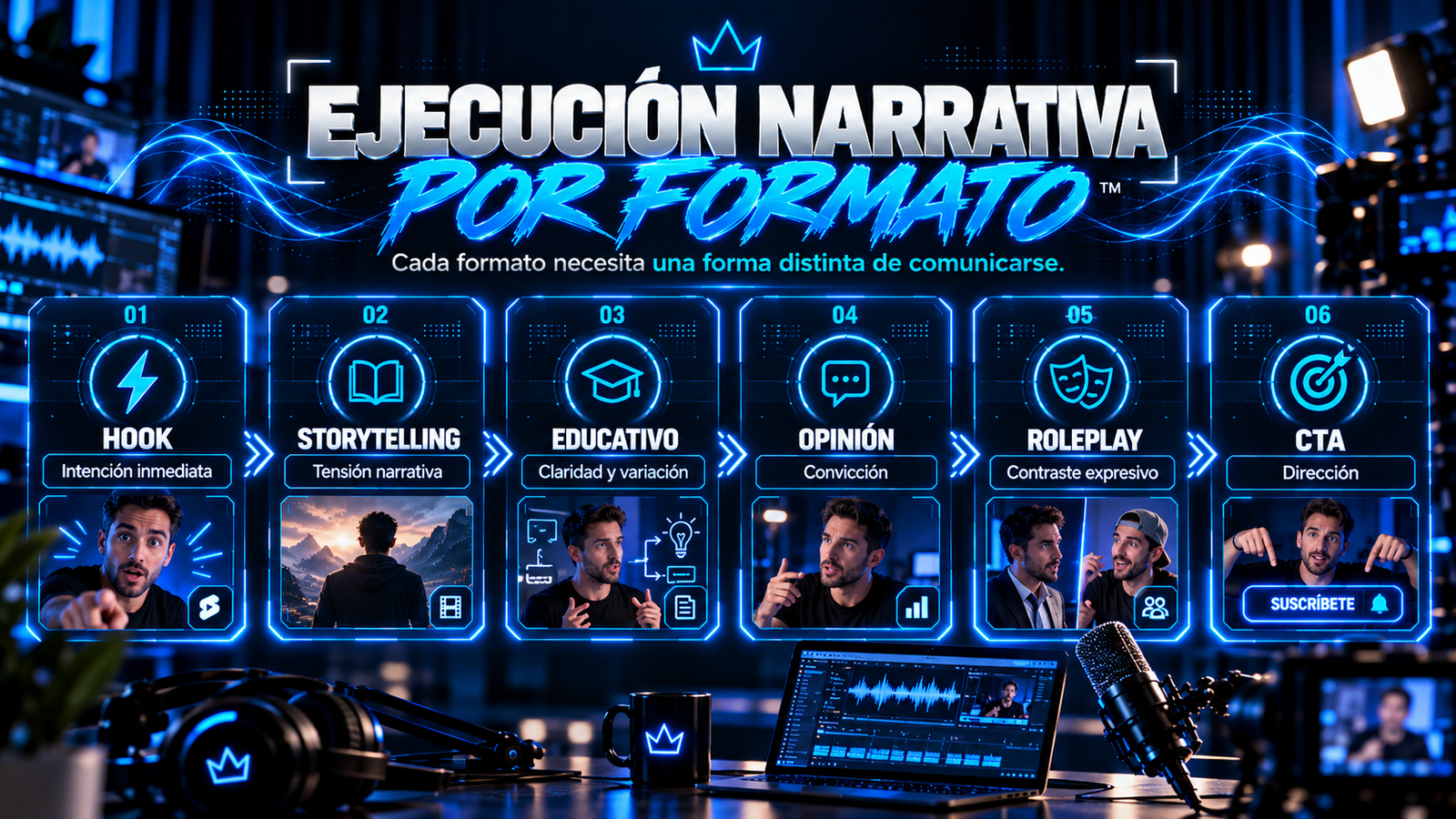 Ejecución narrativa por formato
